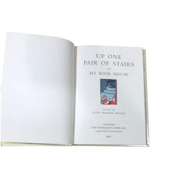 My Book House Up One Pair Of Stairs Hardcover Childrens Literature 1971 - Picture 7 of 9